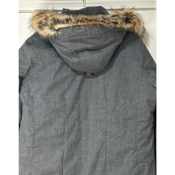 Obermeyer Women's Sojourner Down Jacket Hooded Charcoal Size 14 Regular NWT - Picture 15 of 16